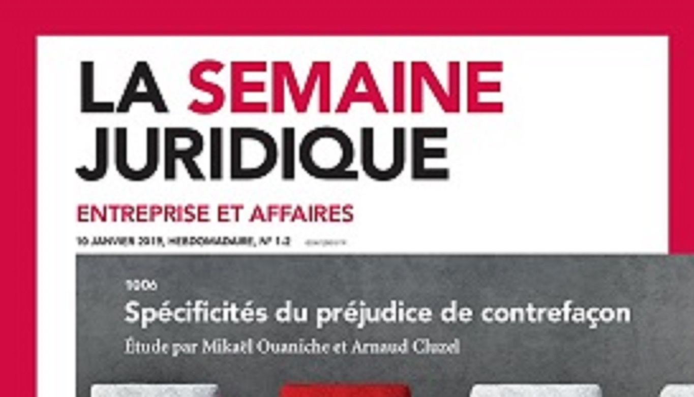 Les spcificits du prjudice de contrefaon